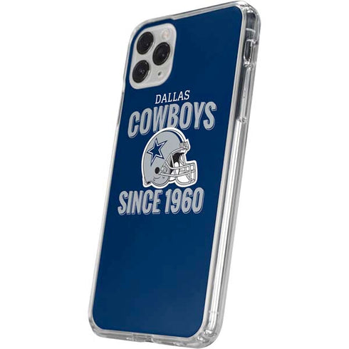 NFL Dallas Cowboys Helmet iPhone 11 Pro Clear Case