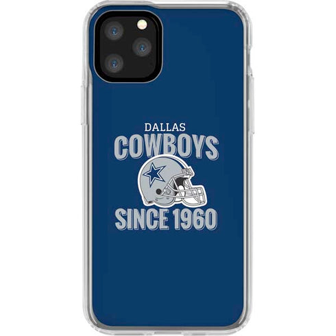 NFL Dallas Cowboys Helmet iPhone 11 Pro Clear Case