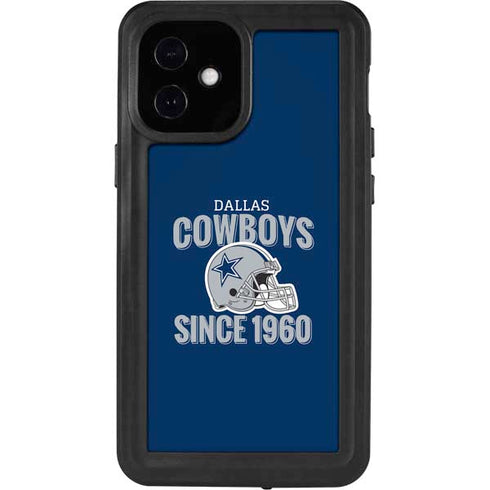 NFL Dallas Cowboys Helmet iPhone 12 Mini Waterproof Case