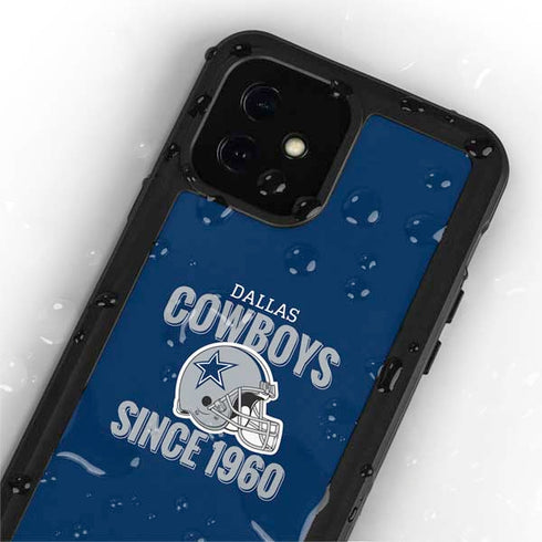 NFL Dallas Cowboys Helmet iPhone 12 Mini Waterproof Case