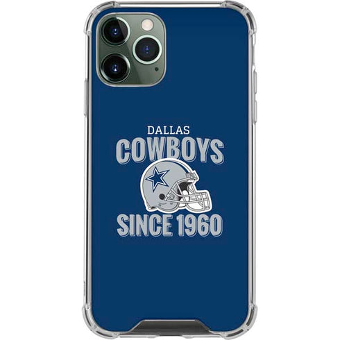 NFL Dallas Cowboys Helmet iPhone 12 Pro Max Clear Case