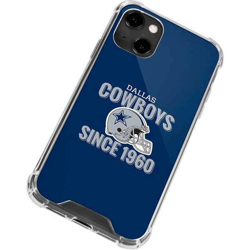NFL Dallas Cowboys Helmet iPhone 14 Clear Case