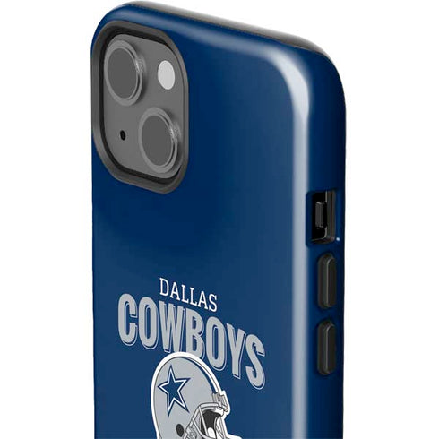 NFL Dallas Cowboys Helmet iPhone 15 Plus Impact Case