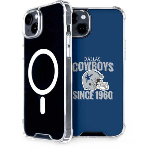NFL Dallas Cowboys Helmet iPhone 14 MagSafe Case