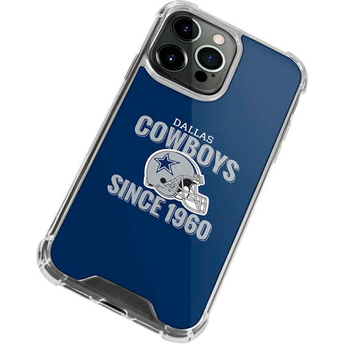 NFL Dallas Cowboys Helmet iPhone 15 Pro Clear Case