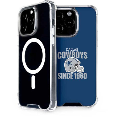 NFL Dallas Cowboys Helmet iPhone 15 Pro MagSafe Case