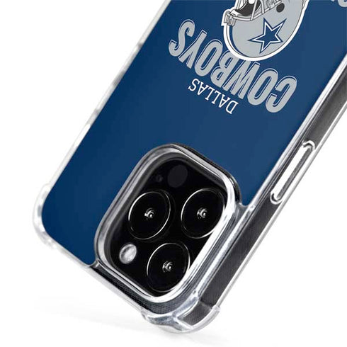 NFL Dallas Cowboys Helmet iPhone 15 Pro Max MagSafe Case