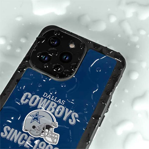 NFL Dallas Cowboys Helmet iPhone 14 Pro Max Waterproof Case