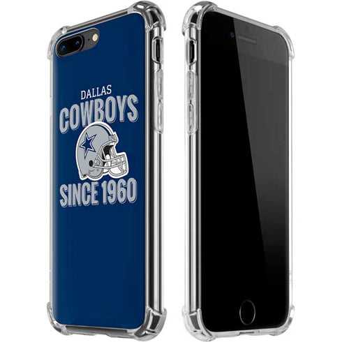 NFL Dallas Cowboys Helmet iPhone 7/8 Plus Clear Case