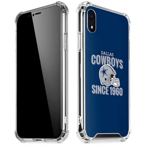 NFL Dallas Cowboys Helmet iPhone XR Clear Case