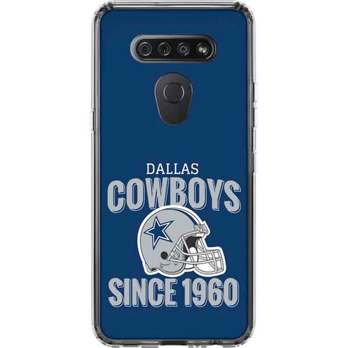 NFL Dallas Cowboys Helmet LG K51/Q51 Clear Case