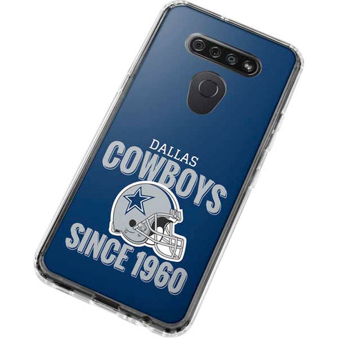 NFL Dallas Cowboys Helmet LG K51/Q51 Clear Case
