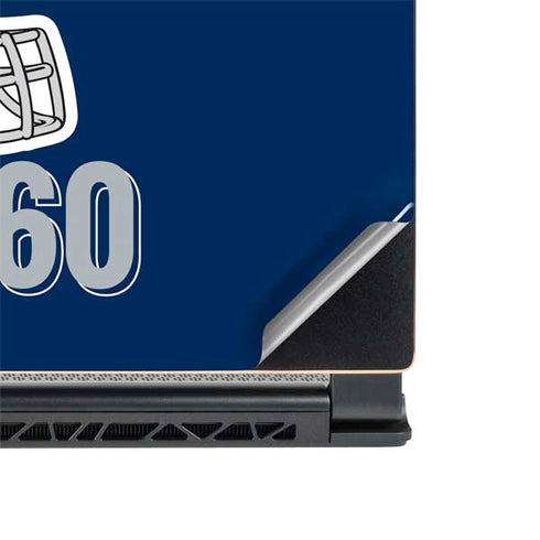 NFL Dallas Cowboys Helmet MSI GS65 Stealth Laptop Skin