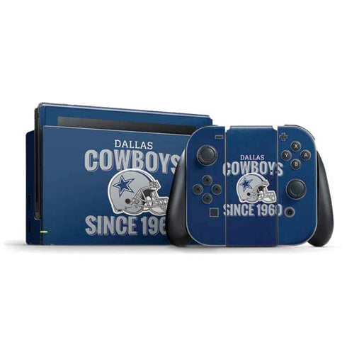 NFL Dallas Cowboys Helmet Nintendo Switch Bundle Skin