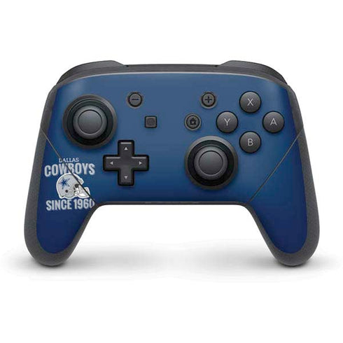 NFL Dallas Cowboys Helmet Nintendo Switch Pro Controller Skin