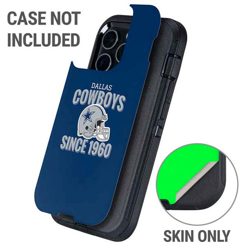 NFL Dallas Cowboys Helmet Otterbox Defender iPhone Skin