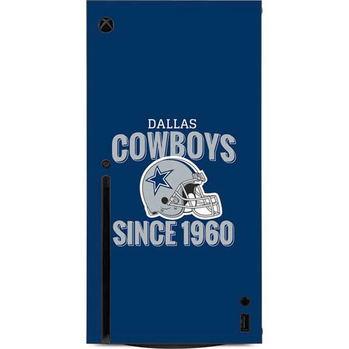 NFL Dallas Cowboys Helmet Xbox Series X Console Skin