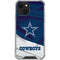 NFL Dallas Cowboys iPhone 13 Mini Clear Case