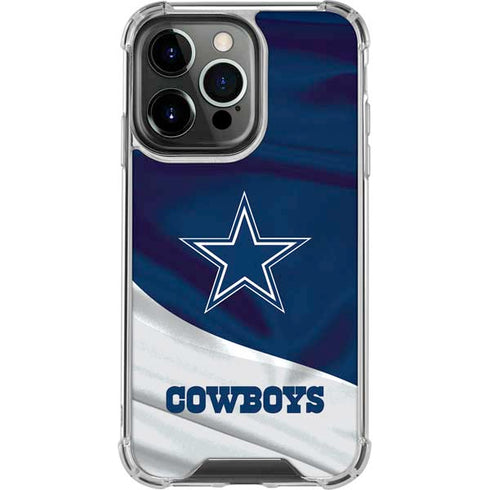 NFL Dallas Cowboys iPhone 15 Pro Clear Case