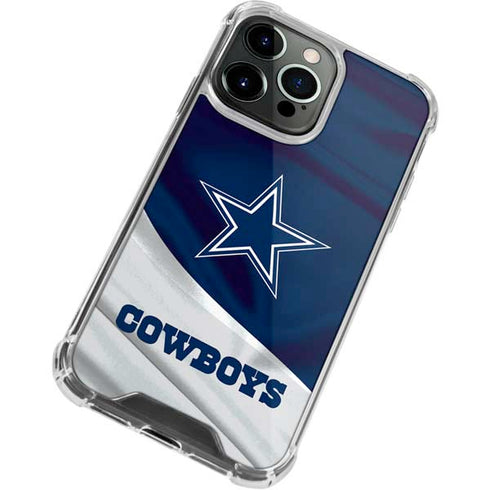 NFL Dallas Cowboys iPhone 14 Pro Clear Case
