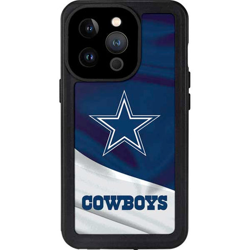 NFL Dallas Cowboys iPhone 15 Pro Waterproof Case
