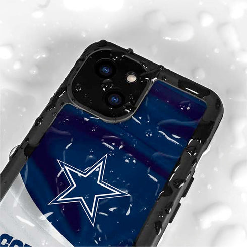 NFL Dallas Cowboys iPhone 15 Waterproof Case