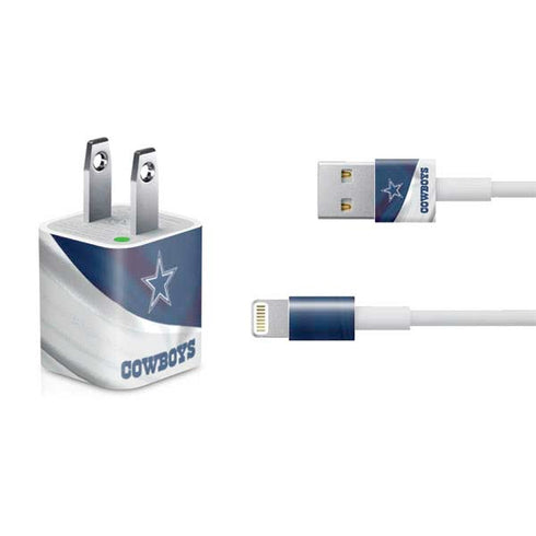 NFL Dallas Cowboys iPhone Charger (5W USB) Skin
