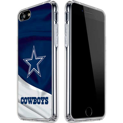 NFL Dallas Cowboys iPhone SE (2nd & 3rd Gen) Clear Case