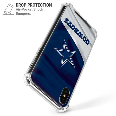NFL Dallas Cowboys iPhone XS Max Clear Case