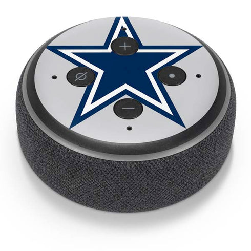 NFL Dallas Cowboys Large Logo Amazon Echo Dot Skin