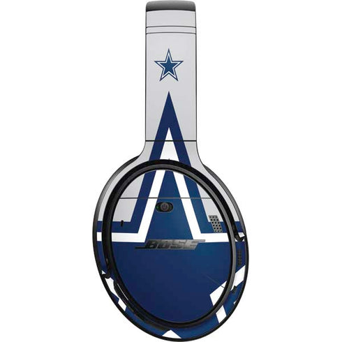 NFL Dallas Cowboys Large Logo Bose QuietComfort 35 II Headphones Skin