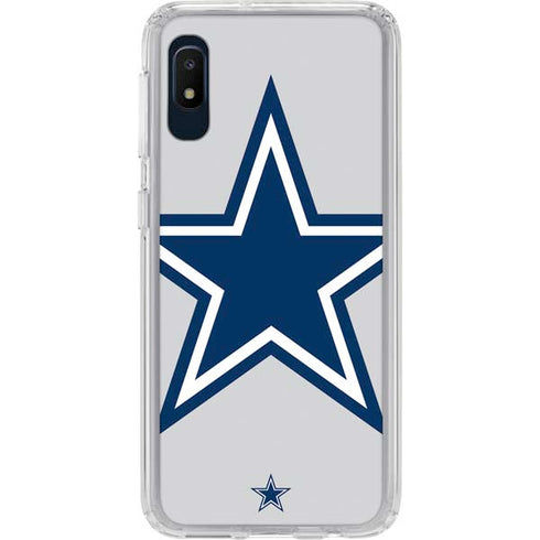 NFL Dallas Cowboys Large Logo Galaxy A10e Clear Case