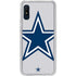 NFL Dallas Cowboys Large Logo Galaxy A10e Clear Case