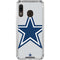 NFL Dallas Cowboys Large Logo Galaxy A30 Clear Case