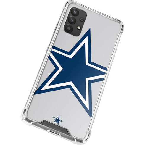 NFL Dallas Cowboys Large Logo Galaxy A32 5G Clear Case