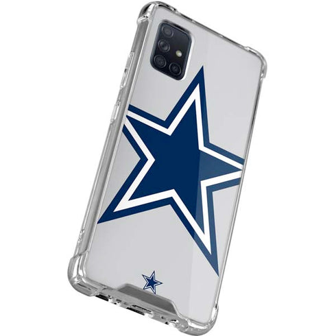 NFL Dallas Cowboys Large Logo Galaxy A51 5G Clear Case