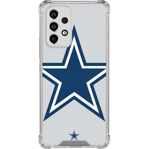 NFL Dallas Cowboys Large Logo Galaxy A53 5G Clear Case