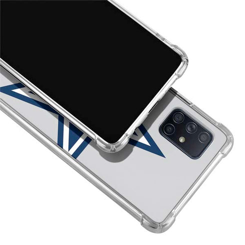 NFL Dallas Cowboys Large Logo Galaxy A71 5G Clear Case