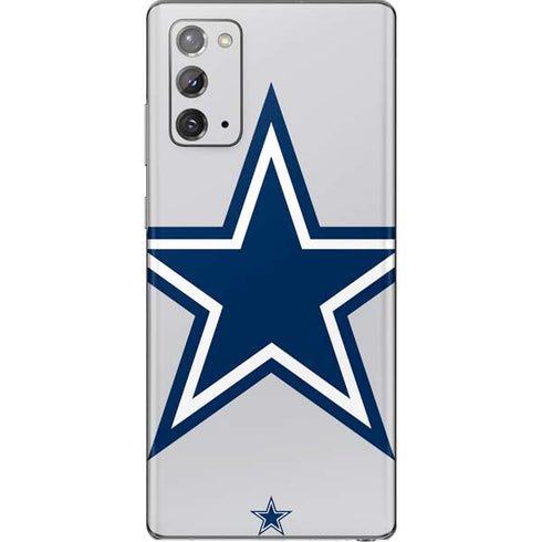 NFL Dallas Cowboys Large Logo Galaxy Note20 5G Skin