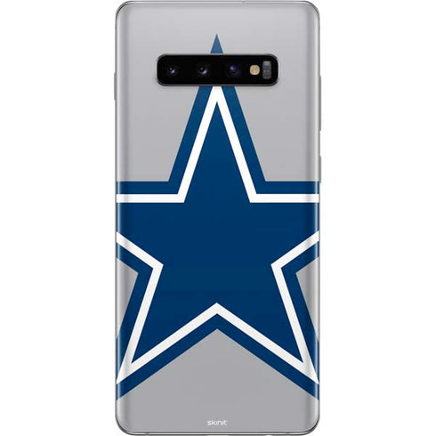 NFL Dallas Cowboys Large Logo Galaxy S10 Plus Skin