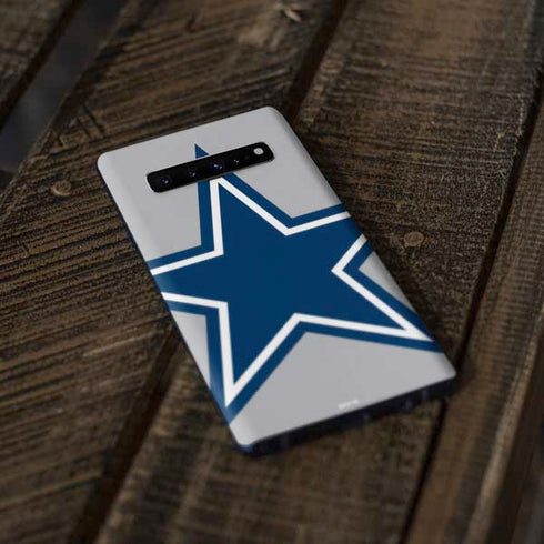 NFL Dallas Cowboys Large Logo Galaxy S10 Plus Skin