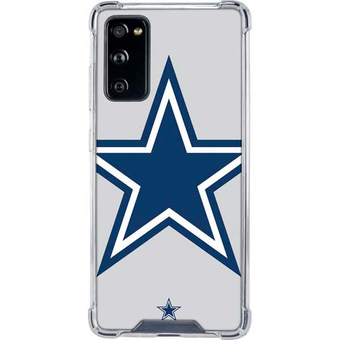 NFL Dallas Cowboys Large Logo Galaxy S20 FE Clear Case