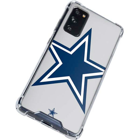 NFL Dallas Cowboys Large Logo Galaxy S20 FE Clear Case