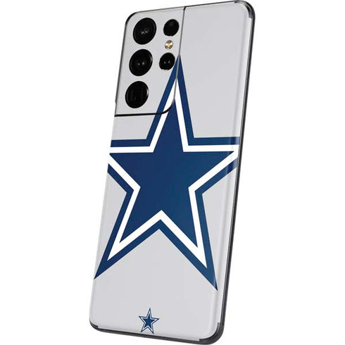 NFL Dallas Cowboys Large Logo Galaxy S21 Ultra 5G Skin