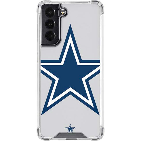 NFL Dallas Cowboys Large Logo Galaxy S22 Clear Case