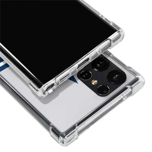 NFL Dallas Cowboys Large Logo Galaxy S22 Ultra Clear Case