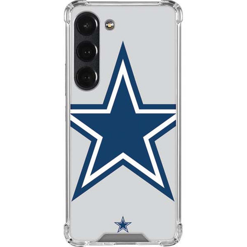 NFL Dallas Cowboys Large Logo Galaxy S23 Clear Case