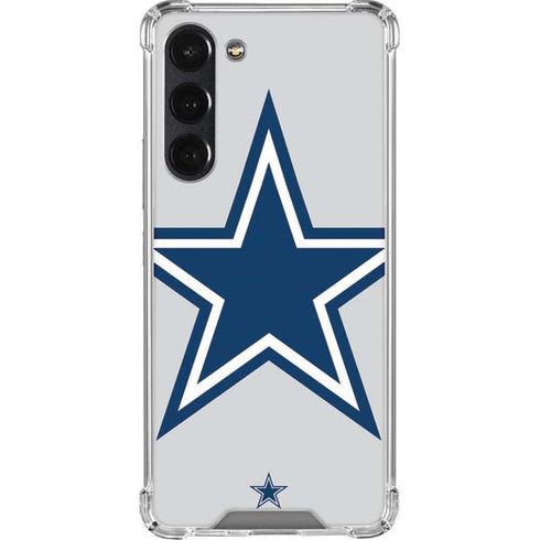NFL Dallas Cowboys Large Logo Galaxy S23 Plus Clear Case