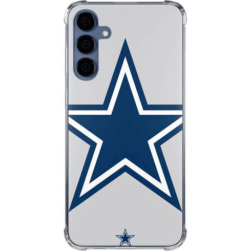 NFL Dallas Cowboys Large Logo Galaxy S24 Clear Case