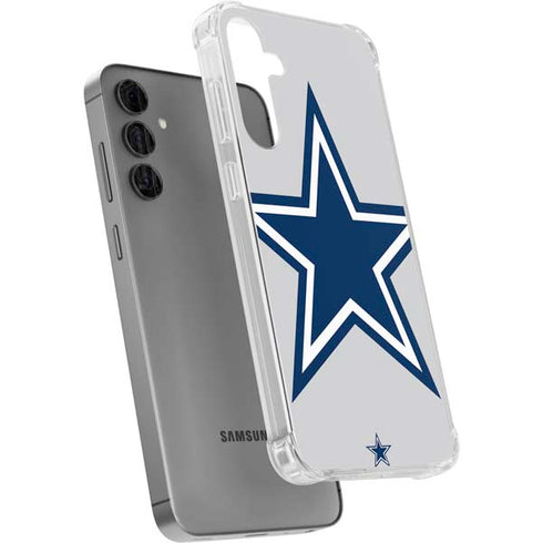 NFL Dallas Cowboys Large Logo Galaxy S24 Plus Clear Case